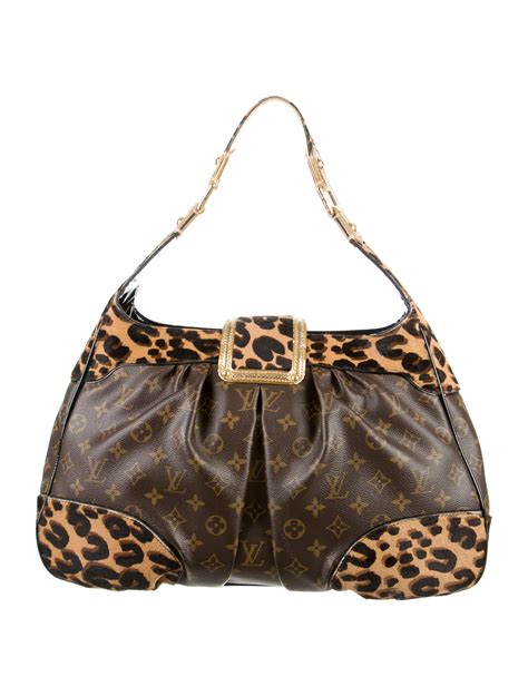 louis vuitton leopard print purse|leopard Louis Vuitton handbag.